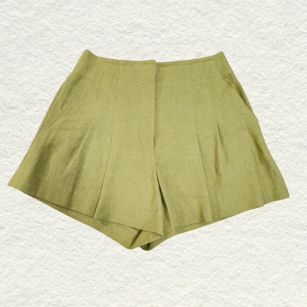 A.L.C. Olive High Waist Shorts
